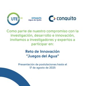 Convocatoria a participación de proyectos en el Reto de Innovación “Juegos del Agua”