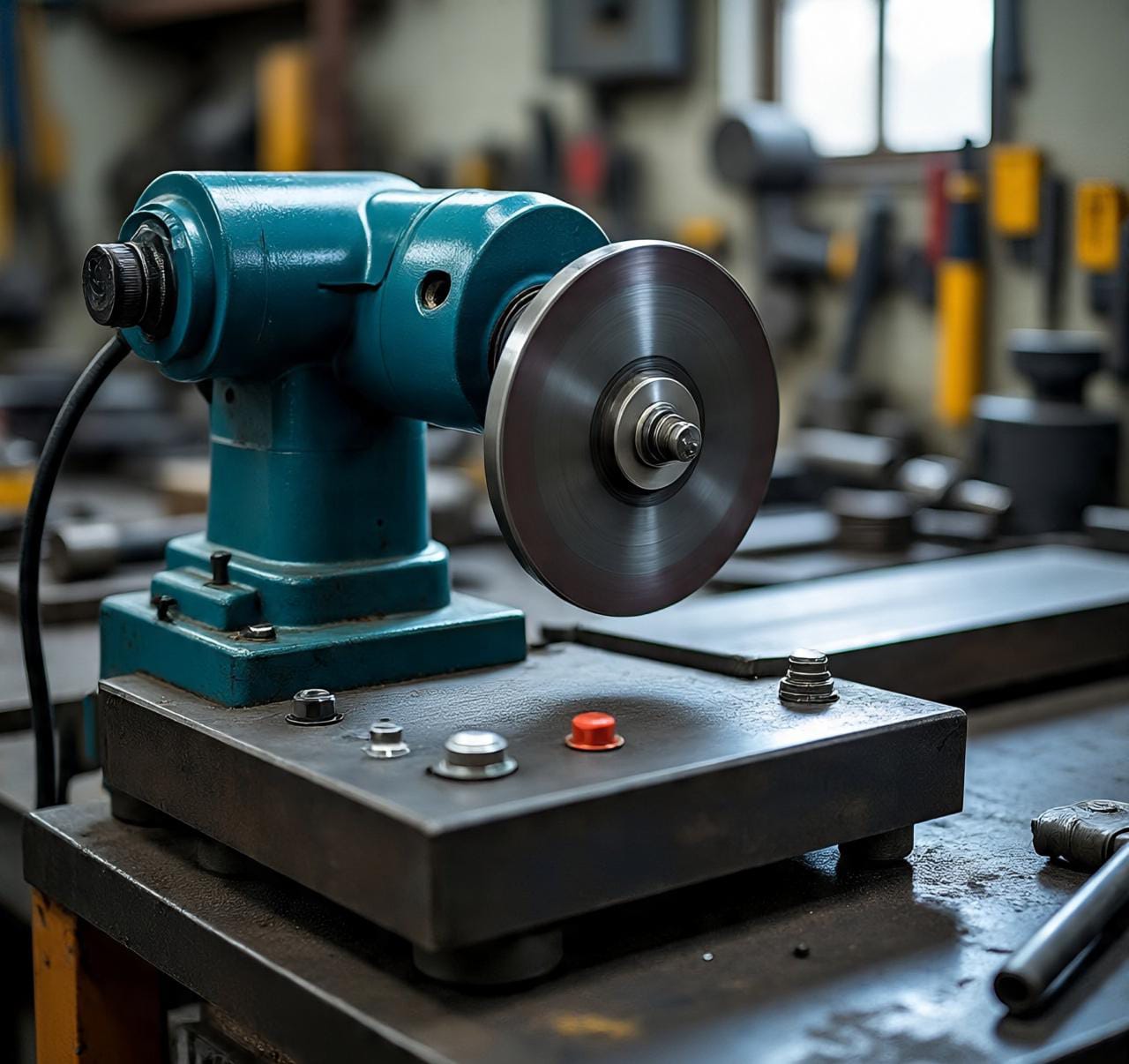 Optimization of Fault Prediction by A.I. in Industrial Equipment: analysis of the operating parameters of a Bench Grinder