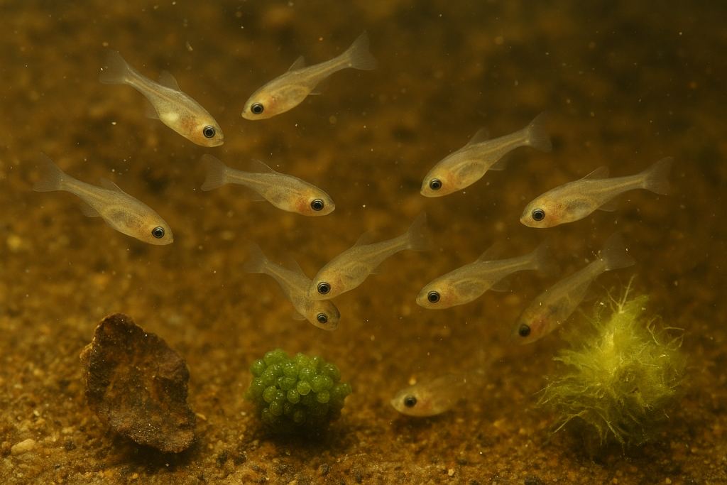 Diferentes fuentes de alimento en el comportamiento inicial de postlarvas de cachama (Piaractus brachypomus) en la Amazonía ecuatoriana