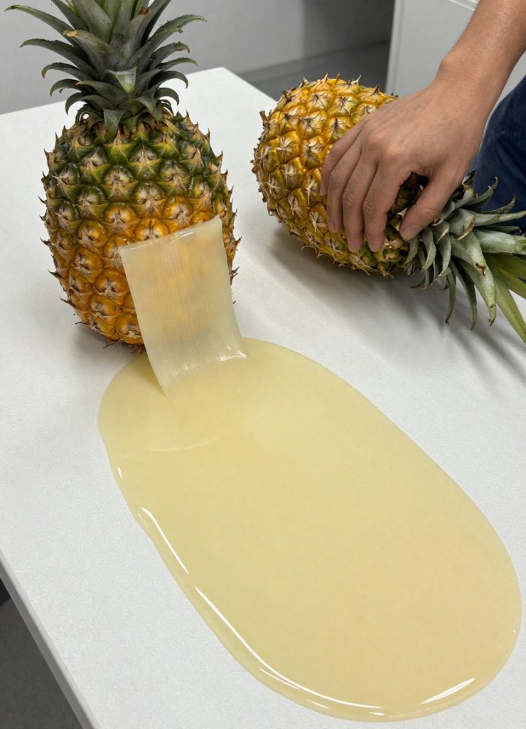 papel de piña