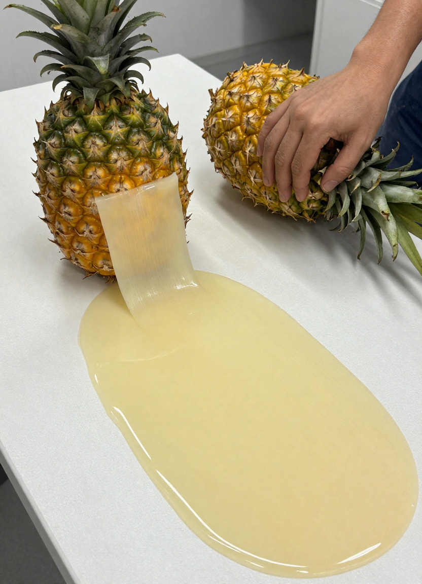 papel de piña