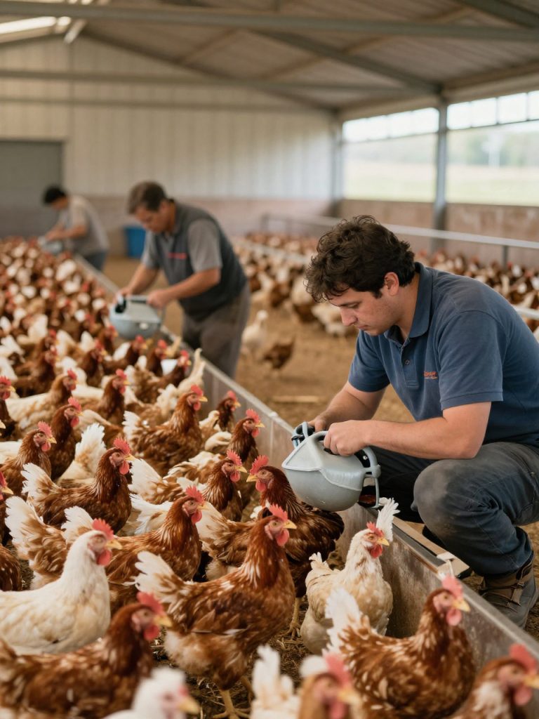 pollos de engorde Ecuador